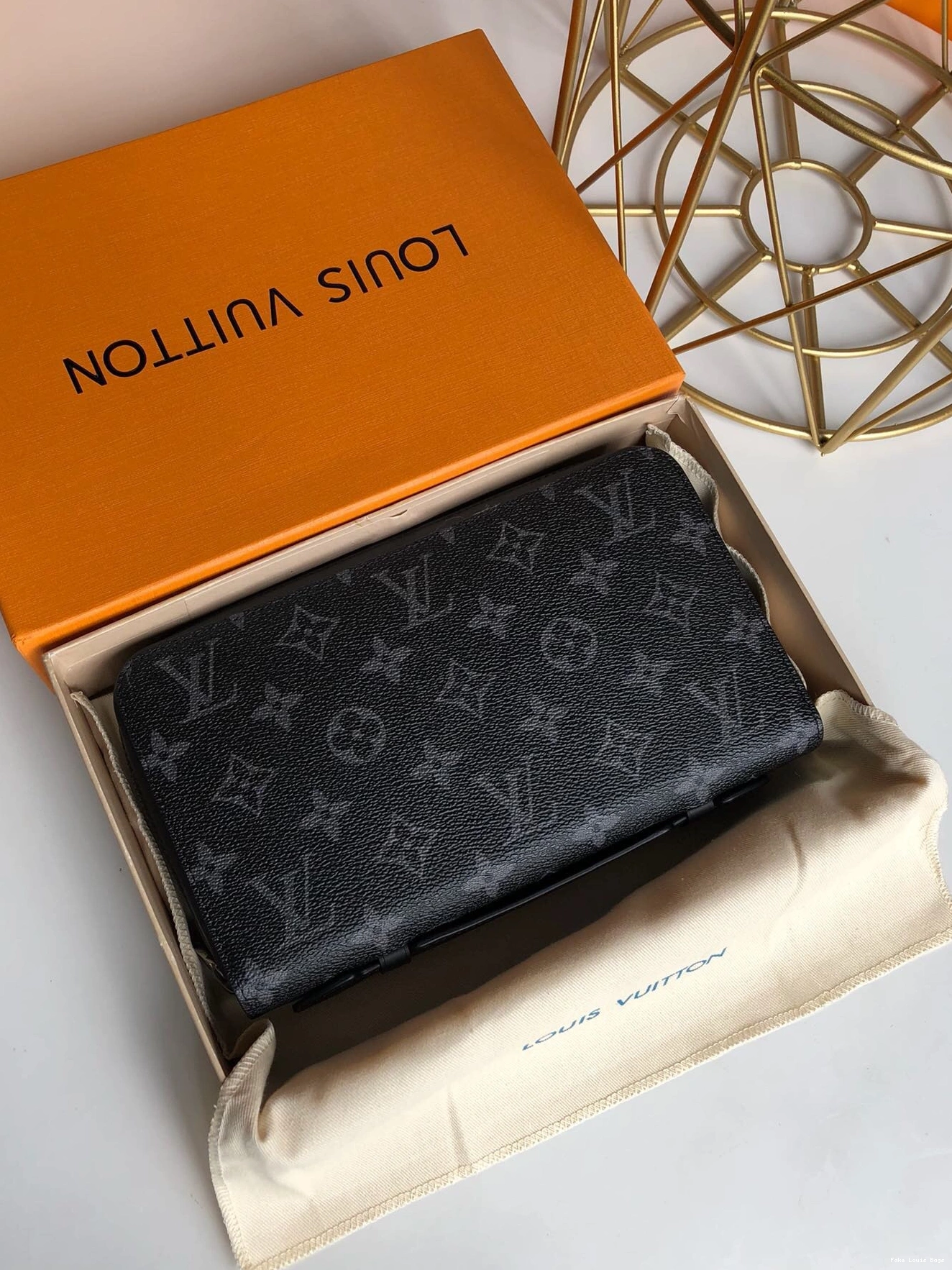Rep ladies WALLET Vuitton XL Louis ZIPPY 0816